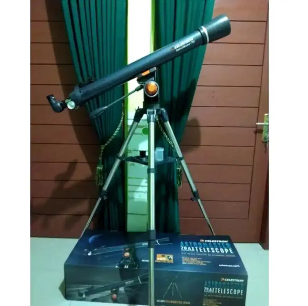 Teleskop Teropong Bintang Telescope Celestron Astromaster 70AZ