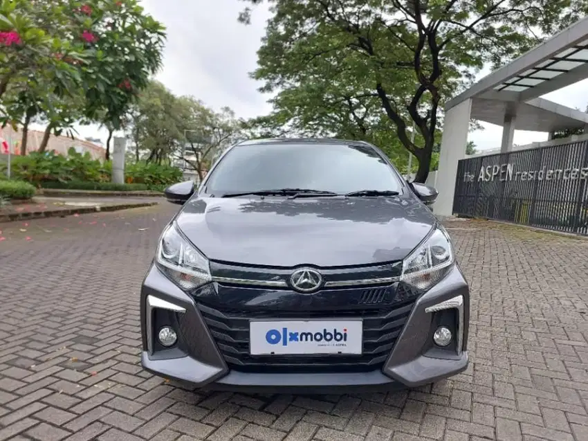 TDP Rendah Daihatsu Ayla 1.2 R Bensin-MT 2022 Hitam CFAQF