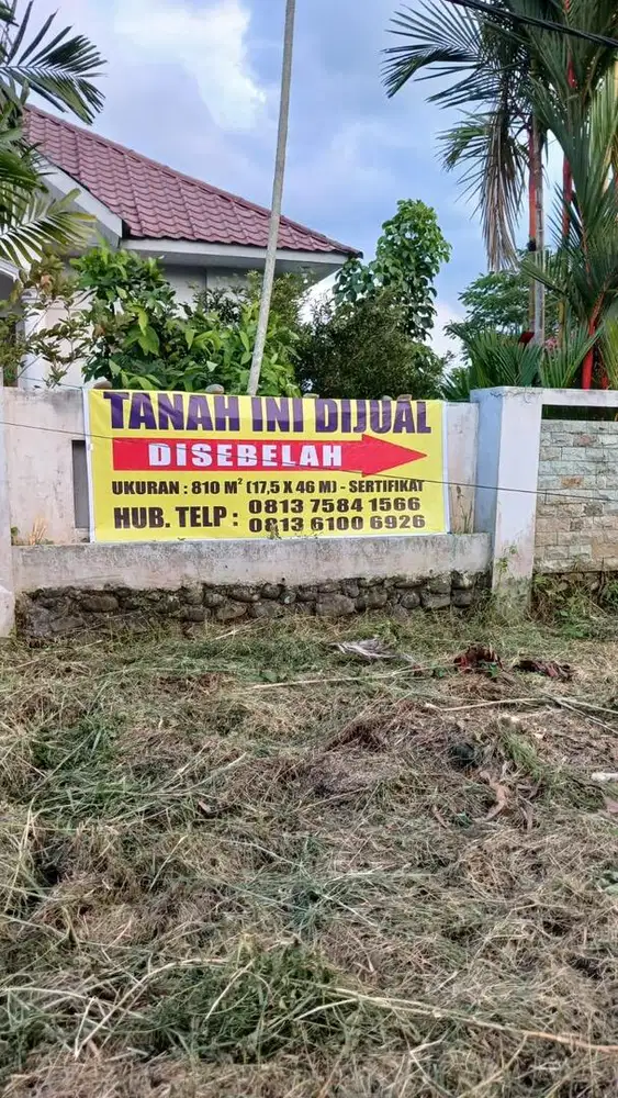 Tanah Siap Bangun 2 Menit dari Jl Lintas Sumatera/ Ngumban Surbakti