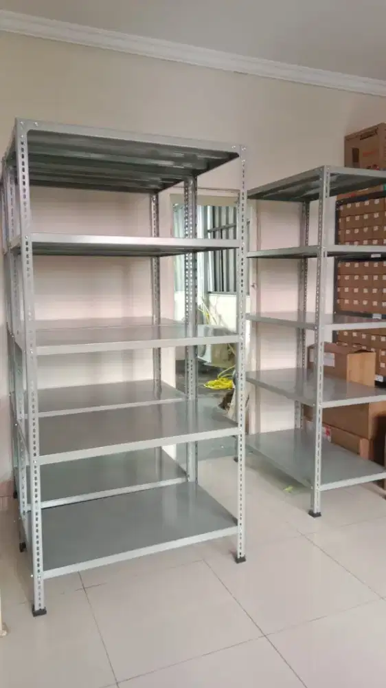 RAK BESI SIKU LUBANG SERBAGUNA