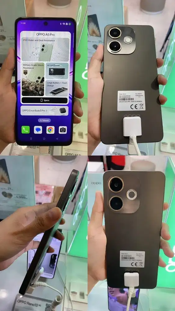 Oppo A5Pro tahan banting tahan air