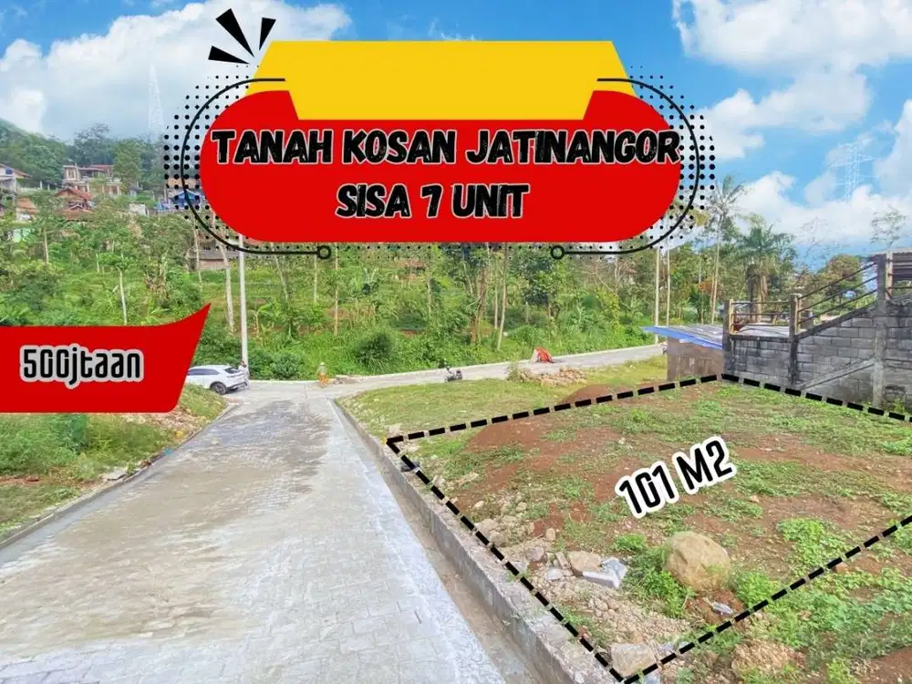 Tanah Kosan Areal Komplek 5 Menit Ke UNPAD Sisa 7 Unit.