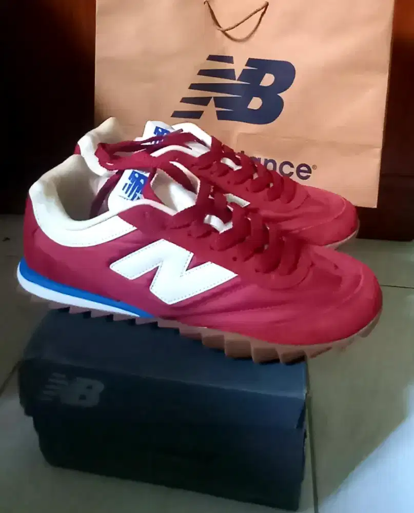 Nb rc30 nb sneakers maroon langka sepatu casual sepatu new balance