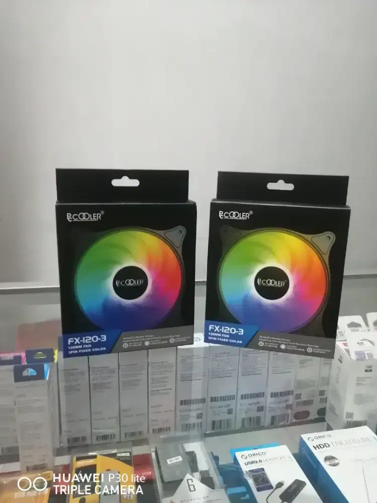 FAN PC COOLEE RGB 12CM