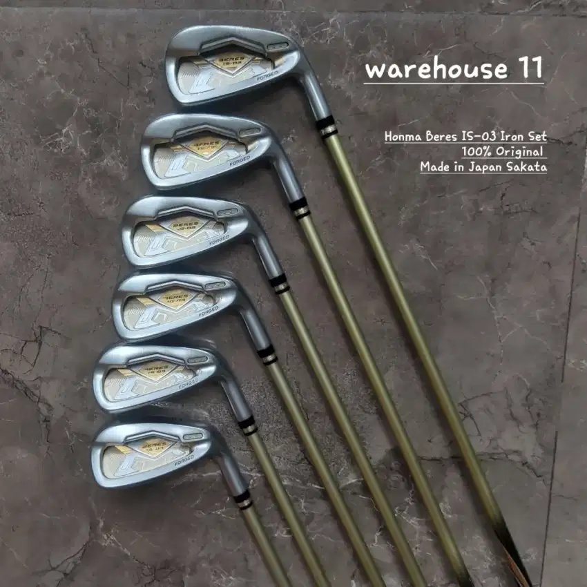 Golf - Original Honma Beres IS-03 2stars Iron Sets