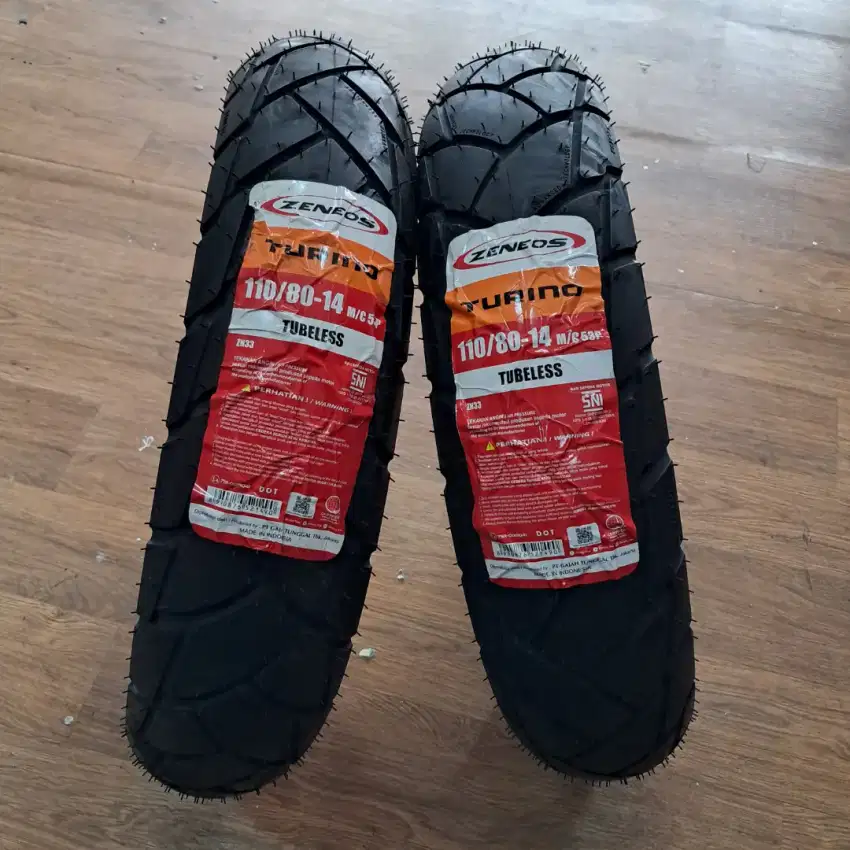 BAN ZENEOS ZN33 TURINO TUBELESS 110/80 -14 M/C 53P (MJB22)