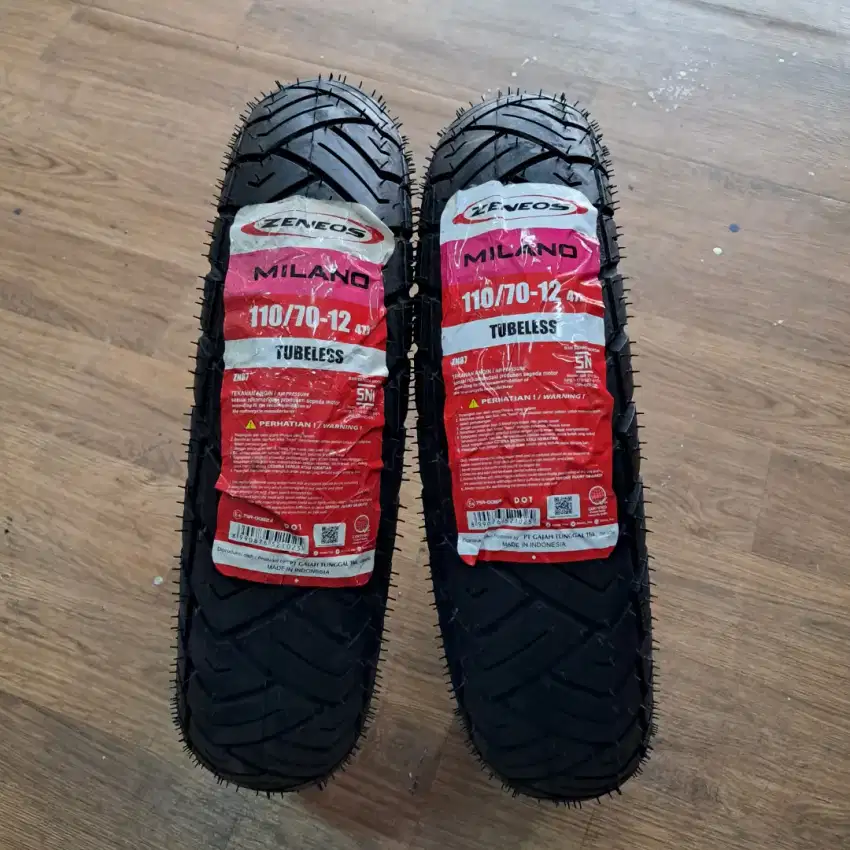BAN ZENEOS ZN87 MILANO TUBELESS 110/70 -12 47L (MJB22)