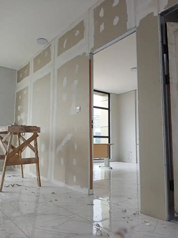 Partisi gipsum sekat ruangan