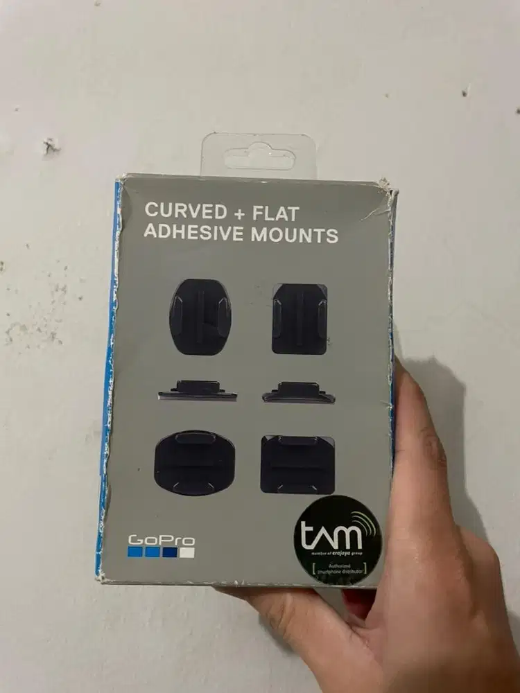 GoPro Curved Flat Adhesive Mounts Original New Minus Box