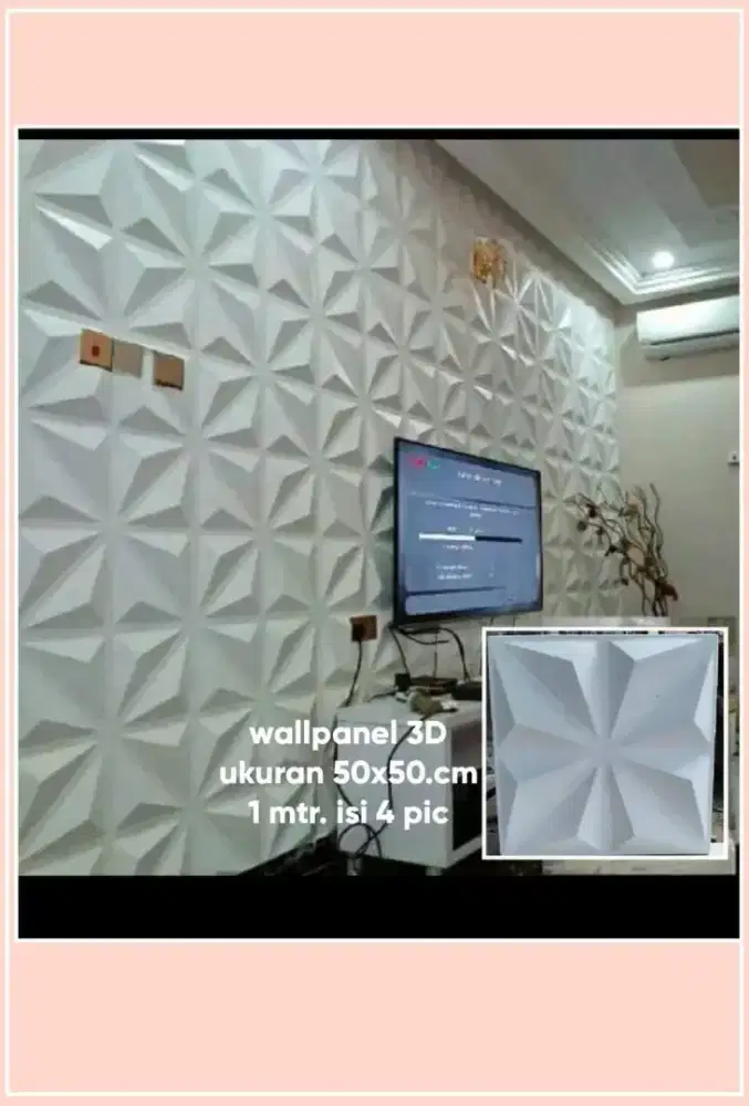 Walpanel beton 3D UK 50×50