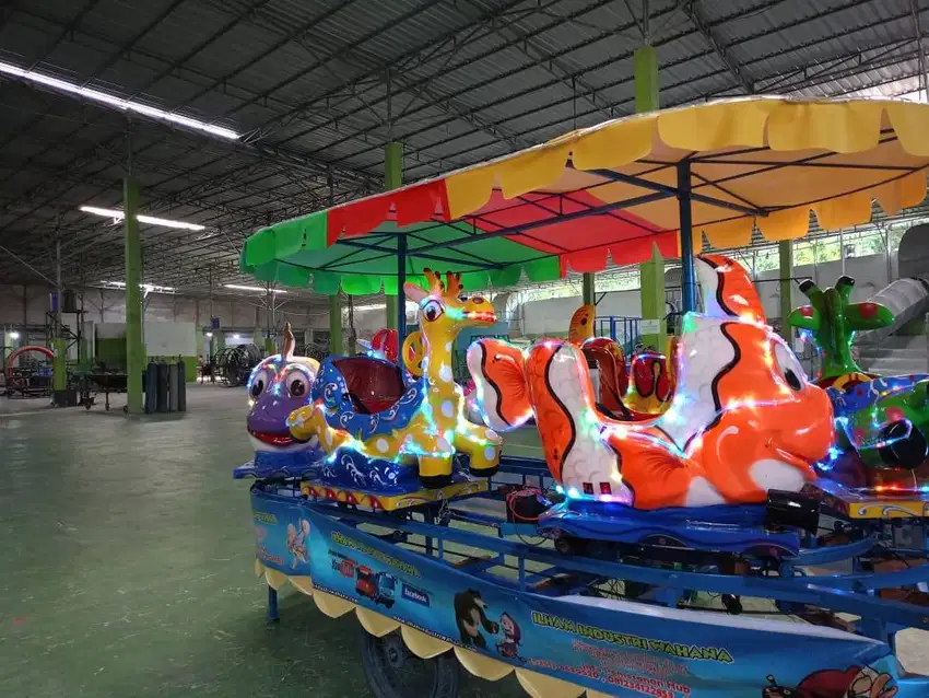 odong odong kereta panggung full fiber terbaru lengkap aksesoris