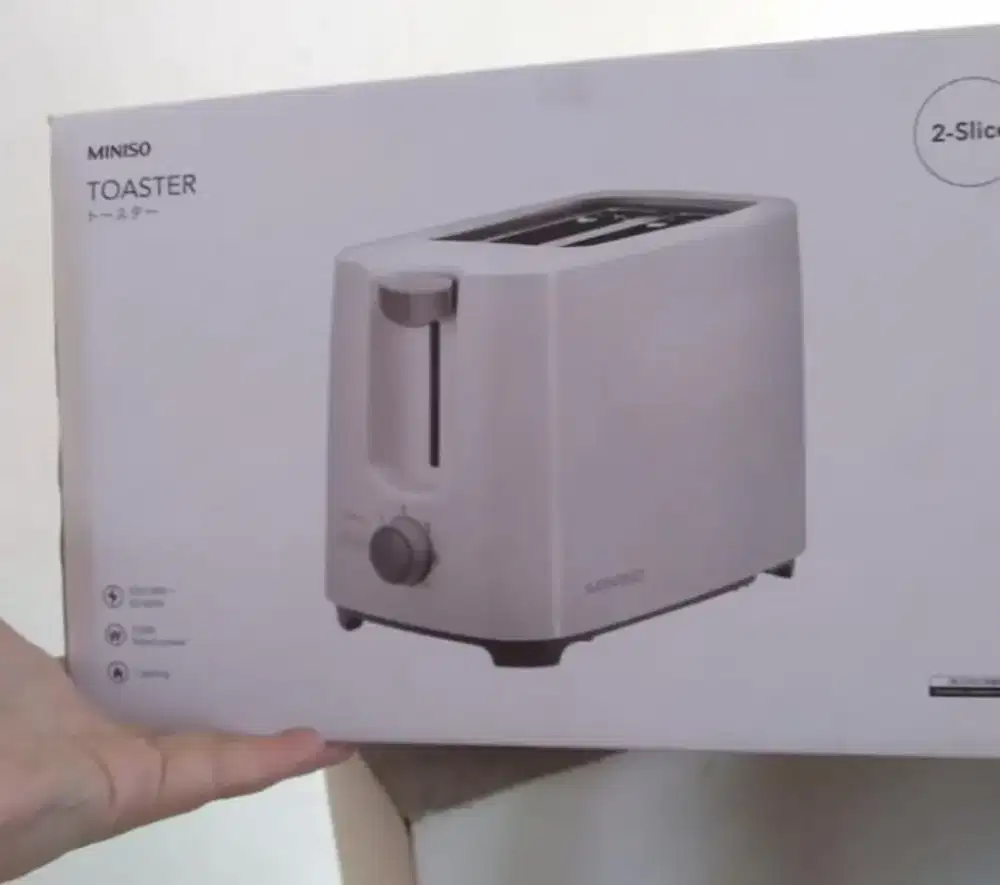 Miniso electric toaster baru ori