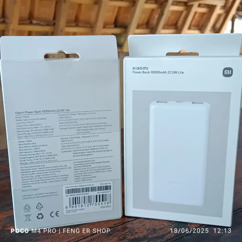 Powerbank ori xiomi 10000mah