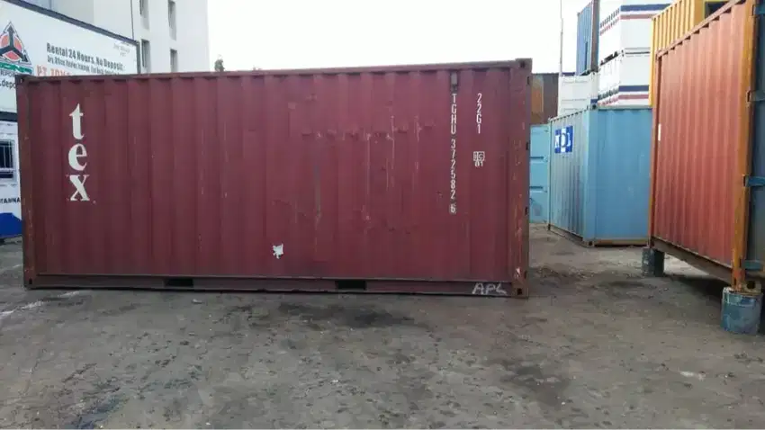 Jual Container Kosongan 20feet | Siap pakai | Murah Bergaransi