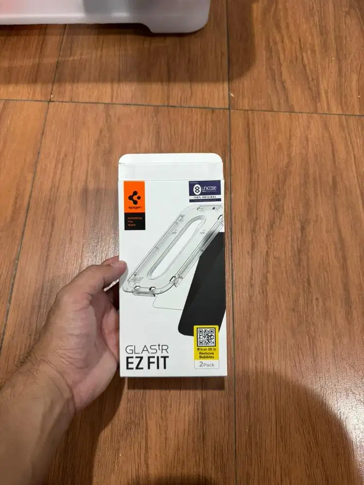 Dijual tempered glass iPhone 15 Pro max  - merk spigen