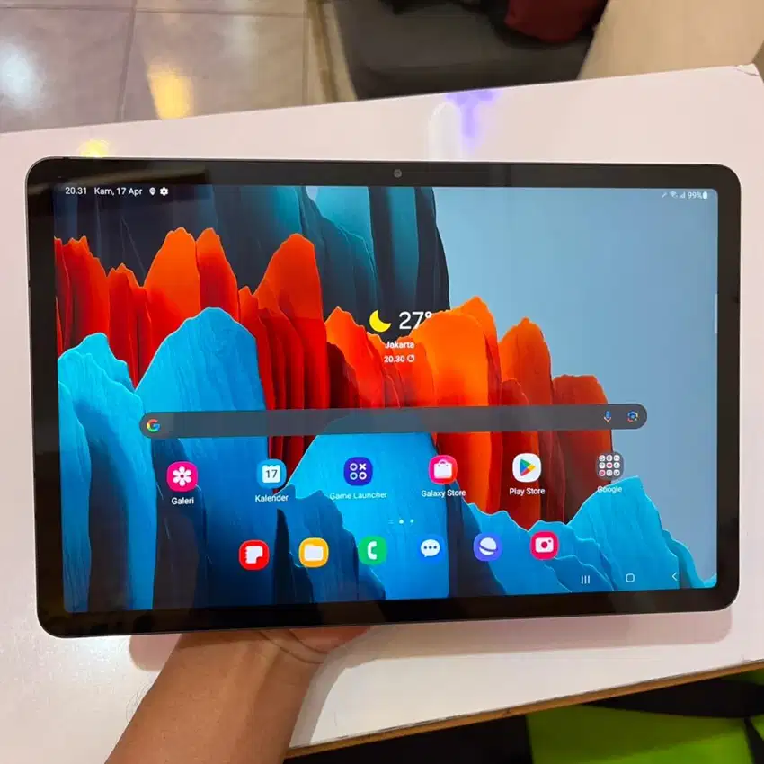 Samsung Galaxy Tab S7 5G 6/128 WiFi + Celluler Ex Sein Unit Only