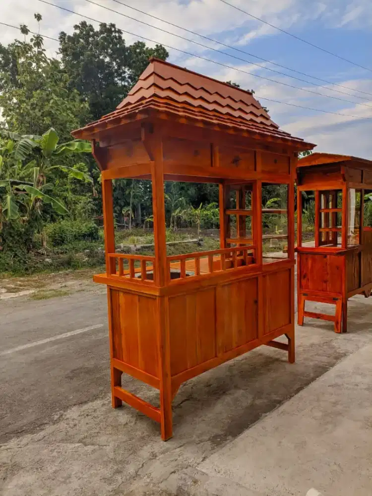 Gerobak soto, gerobak angkringan, gerobak nasi goreng, gerobak bubur