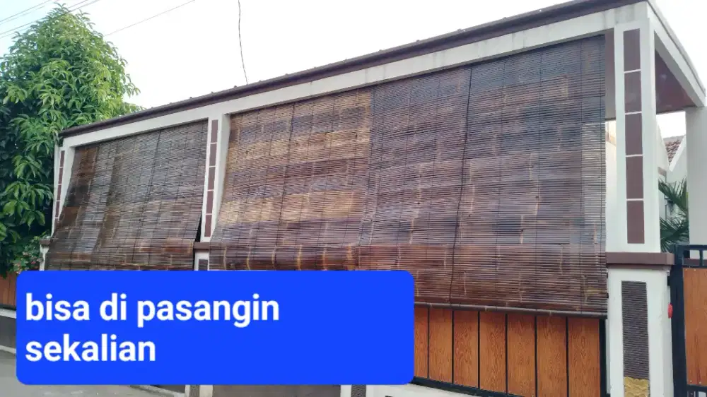 Krey tirai bambu wulung