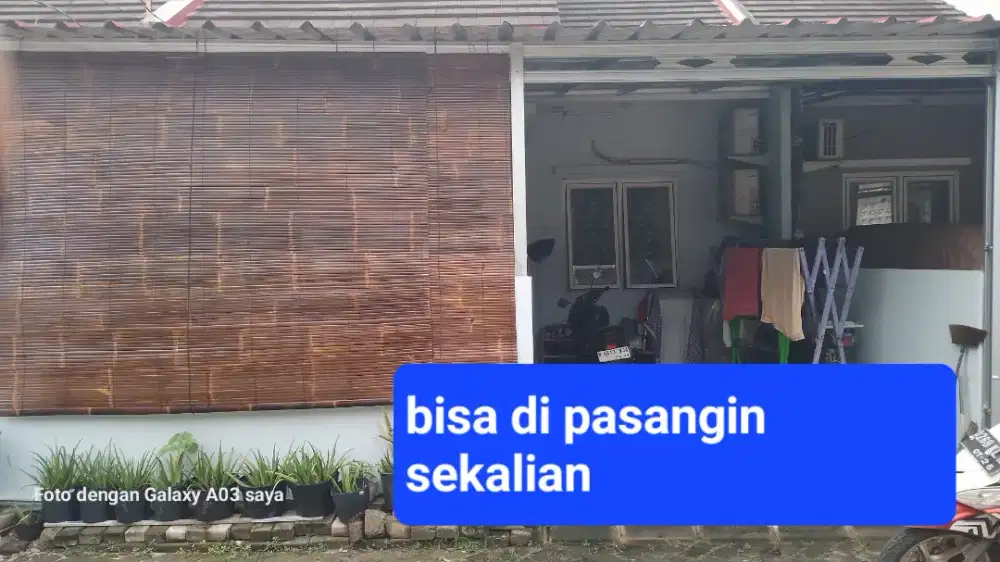 Krey tirai bambu wulung