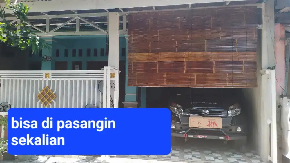 Krey tirai bambu wulung