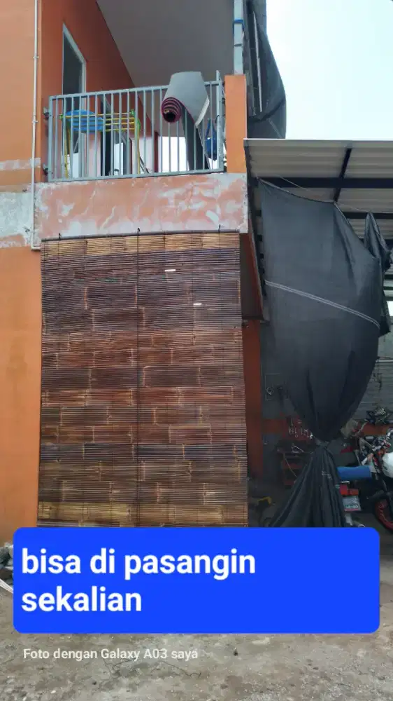 Krey tirai bambu wulung