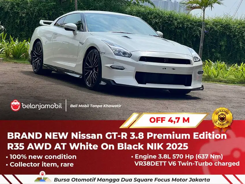 [ BRAND NEW ] Nissan GT-R GTR 3.8 Premium Edition R35 AWD 2025/2026