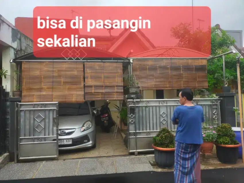 Krey, tirai bambu wulung
