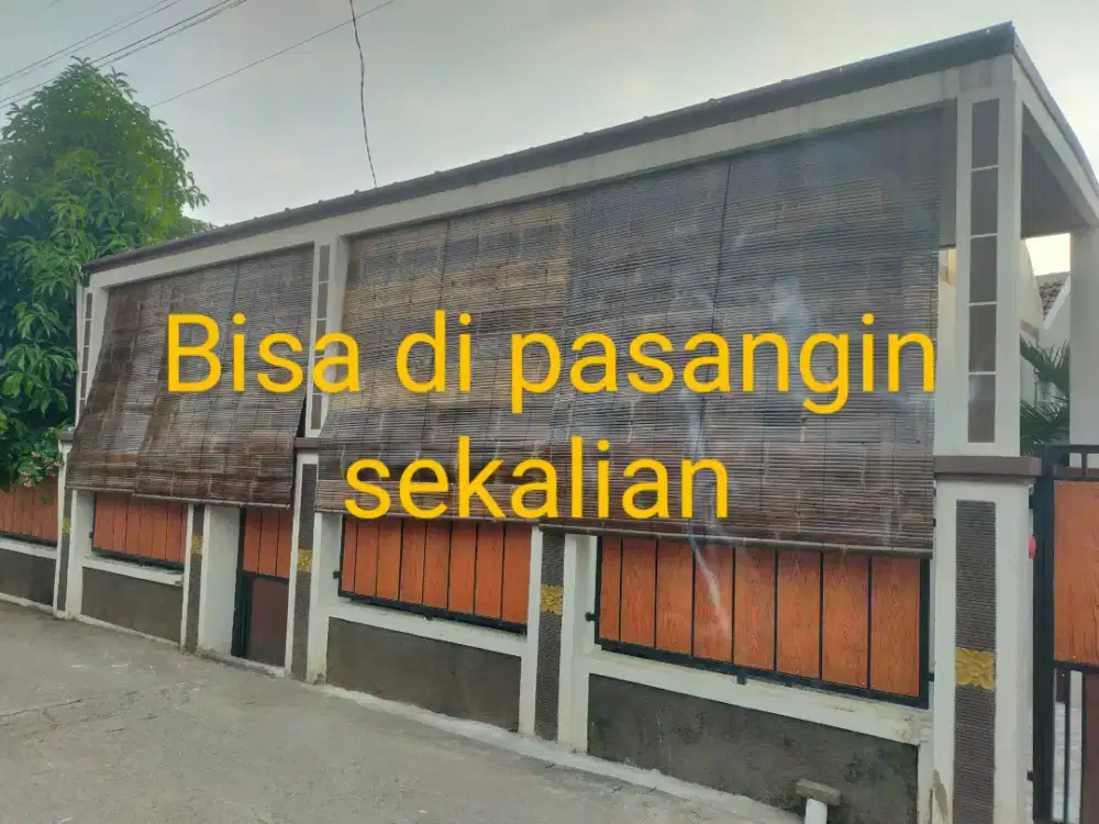 Krey tirai bambu wulung