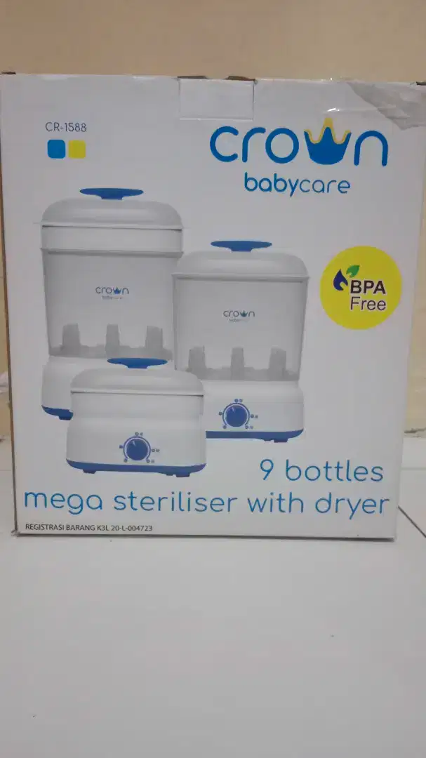 Steril Botol Crown 9 bottles