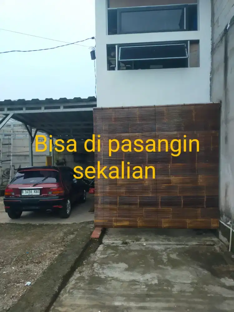 Krey tirai bambu wulung