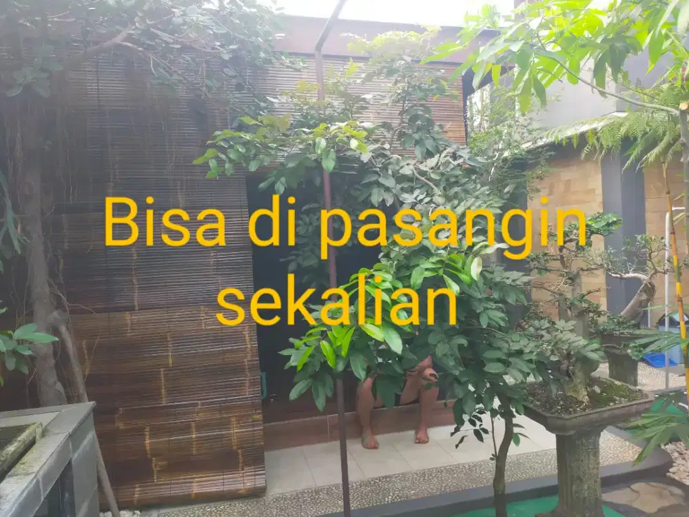 Krey tirai bambu wulung