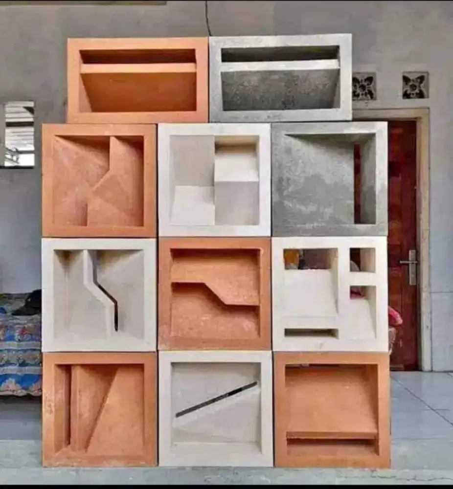 Rosterbeton bermacam motif