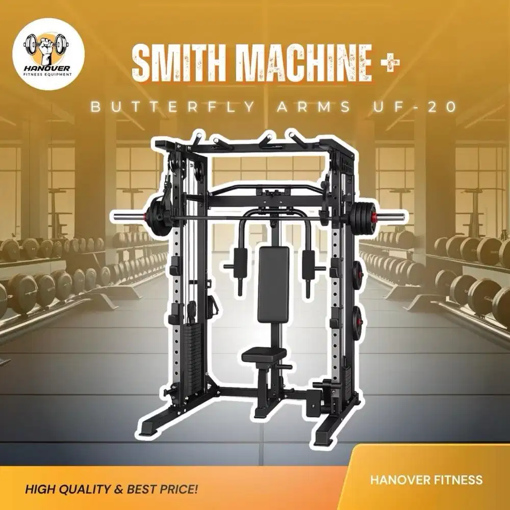 Smith machine multifungsi smith multy home use home gym multifungsi