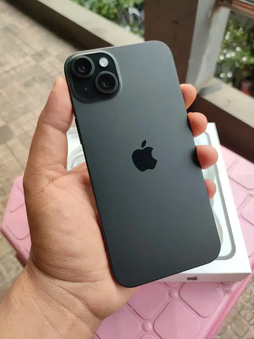 Iphone 15 plus 128gb ex inter all operator fullset mulus