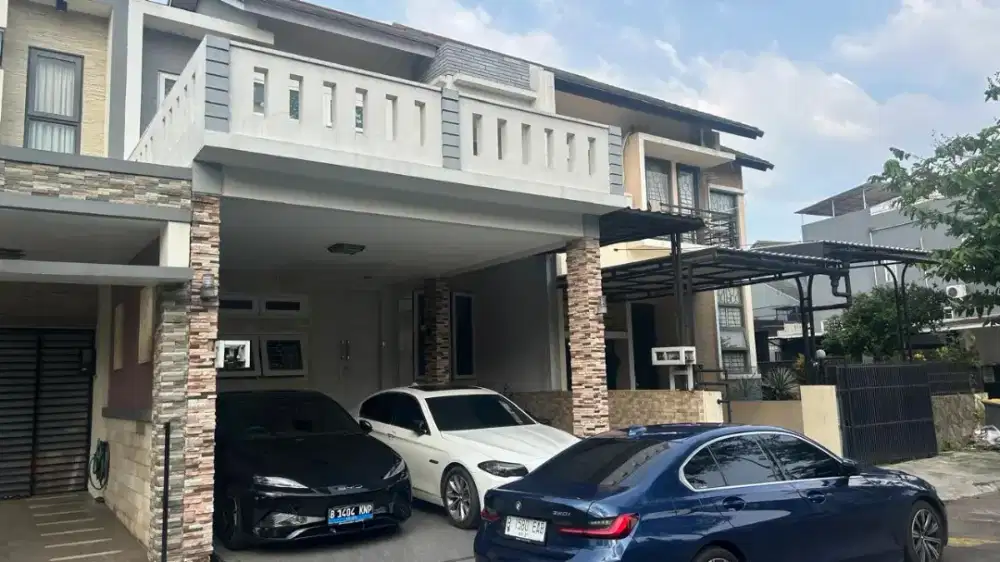 Dijual rumah cibubur residen jalan utama
