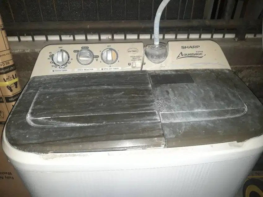 MESIN CUCI SHARP 2 TABUNG