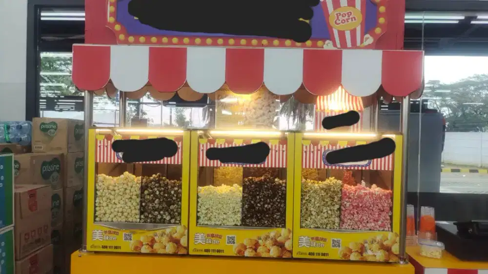 DIJUAL PERALATAN DAGANG POPCORN