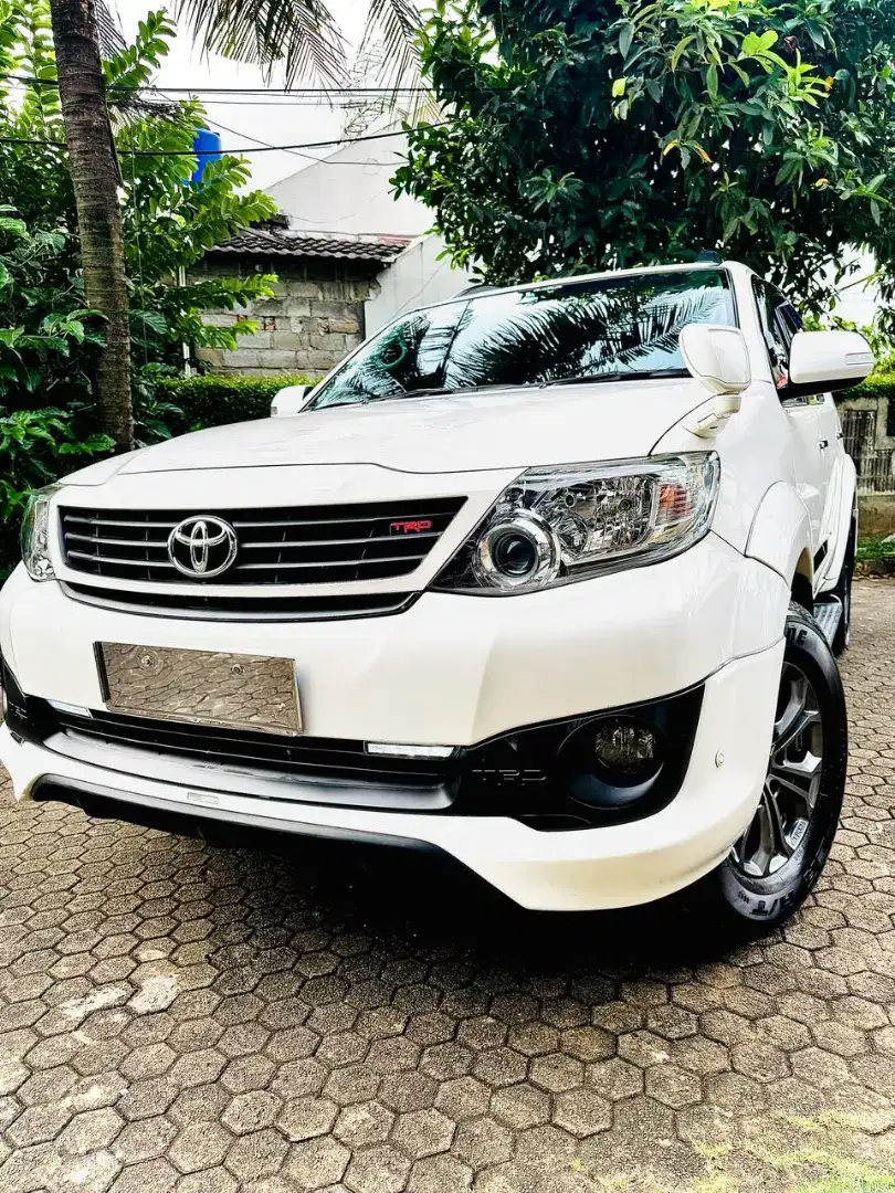 Totyota Fortuner 2.7 TRD G Luxury Bensin A/T Tahun 2014