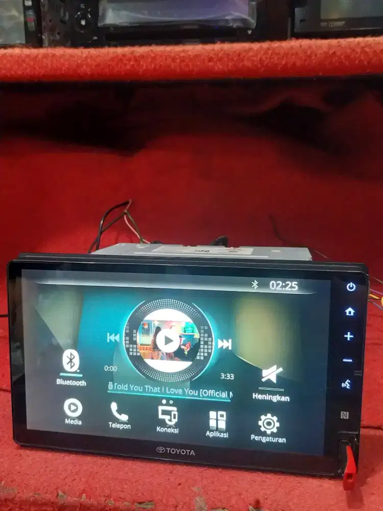 Head unit original alphard 2022