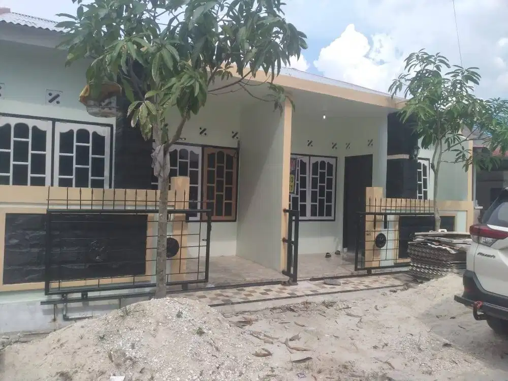 Dikontrakkan Rumah Kosong di Perumahan Biak Garden, Pekanbaru, Riau