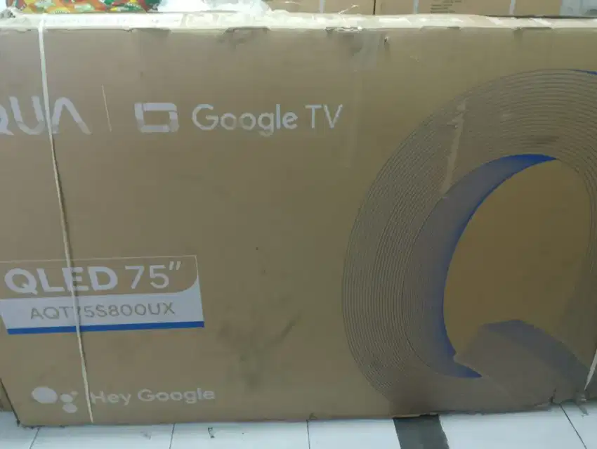 Aqua QLED 75inci google tv