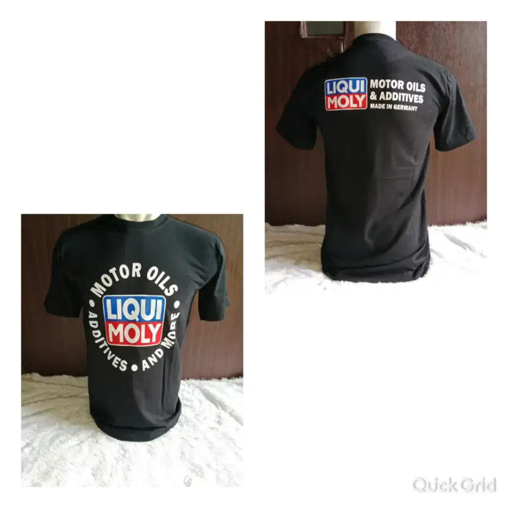 Kaos katun lengan pendek/kaos logo/kaos sablon