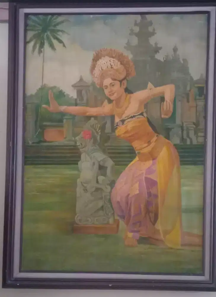 Lukisan penari BALI