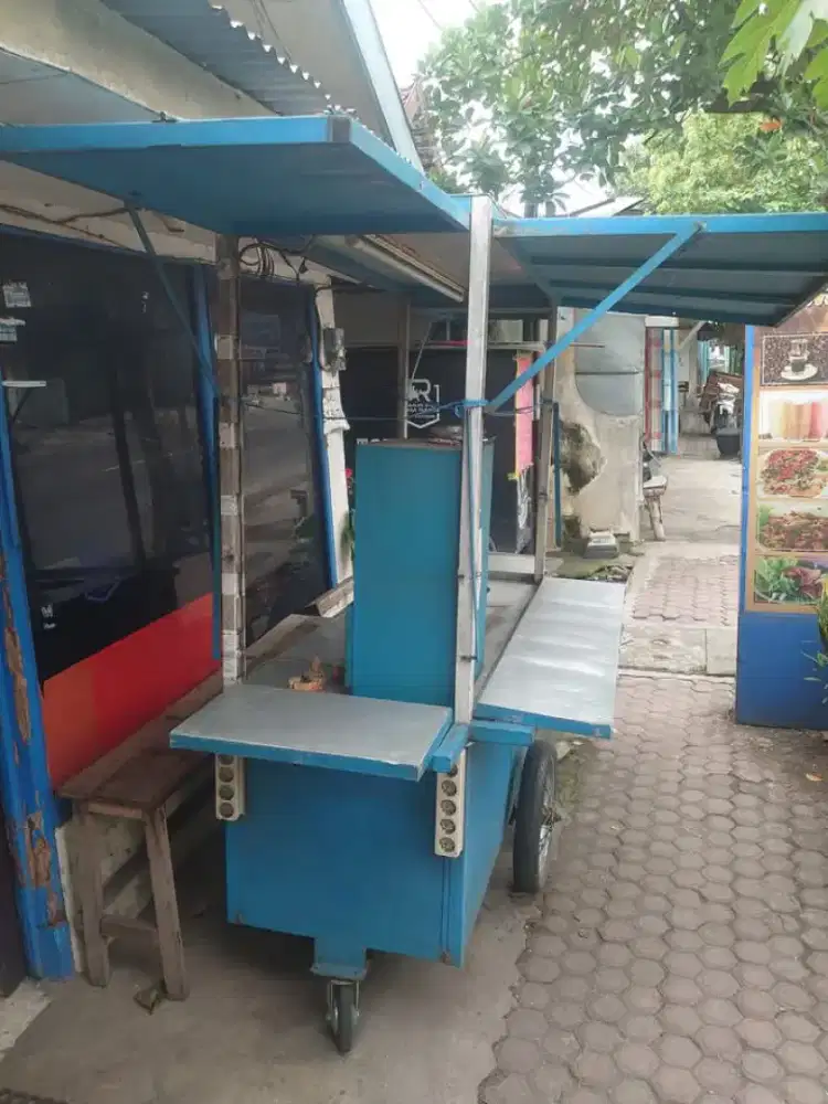Dijual Gerobak full besi model angkringan, nego sampai jadi