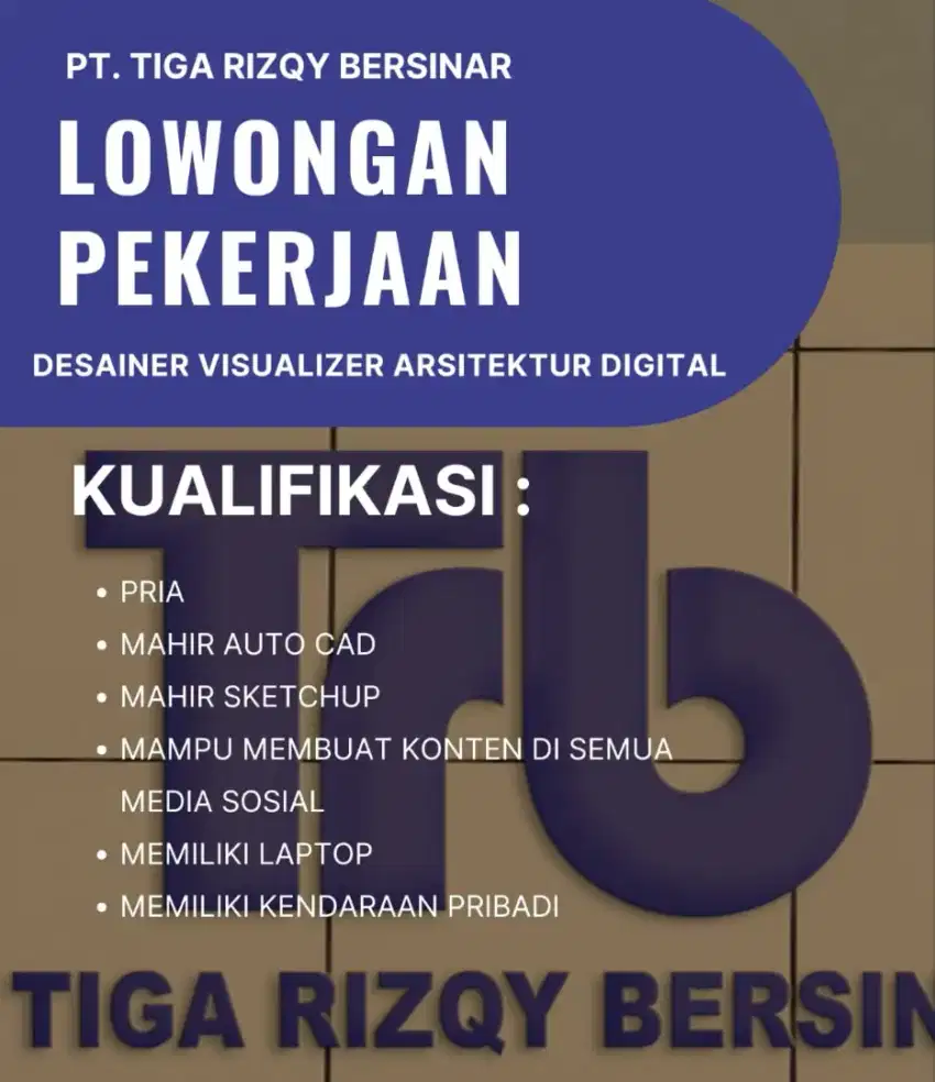 Dibutuhkan desainer visualizer arsitektur digital
