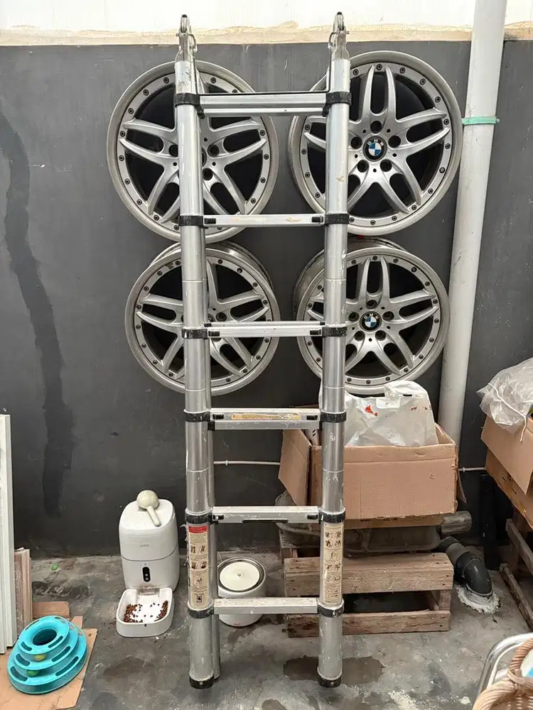 Tangga Lipat Telescopic Aluminium