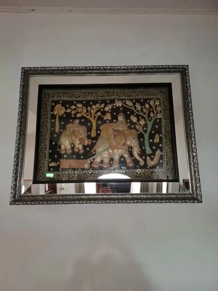 LUKISAN VINTAGE OLD THAI