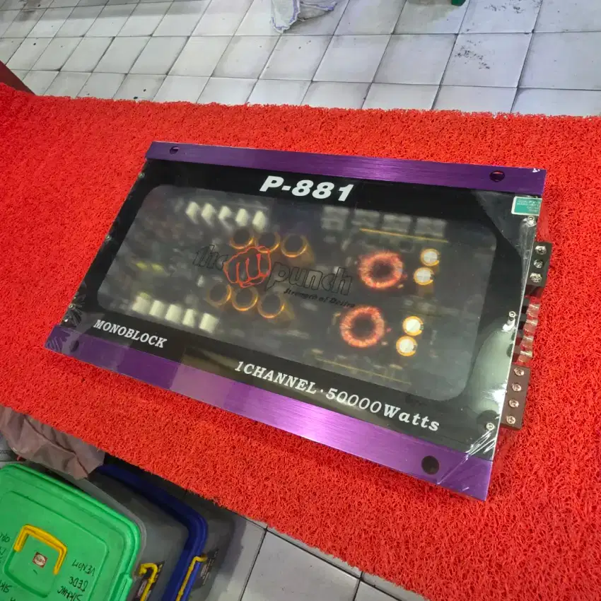 Power Monoblock the punch P-881 Class D