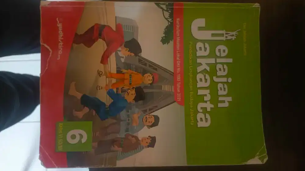 Buku kelas 6 SD Jelajah Jakarta