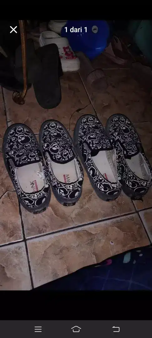 Sepatu mahong ukuran 40 dan 43